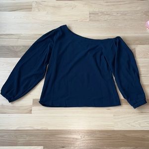 Banana Republic one shoulder top size L